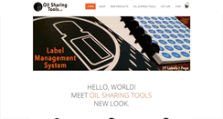 Desktop Screenshot of oilsharingtools.com